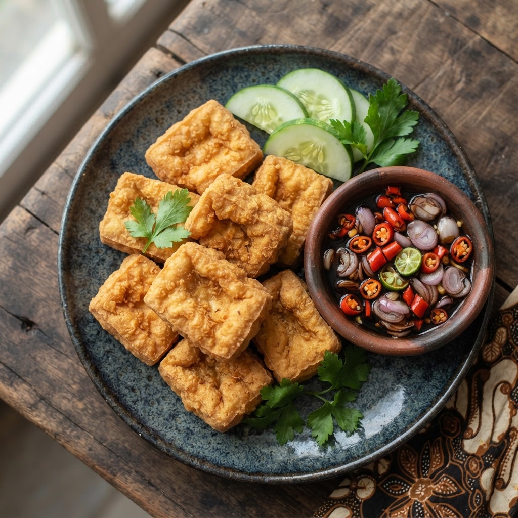 Photo de la recette Tahu Goreng — snack indonésienne maison