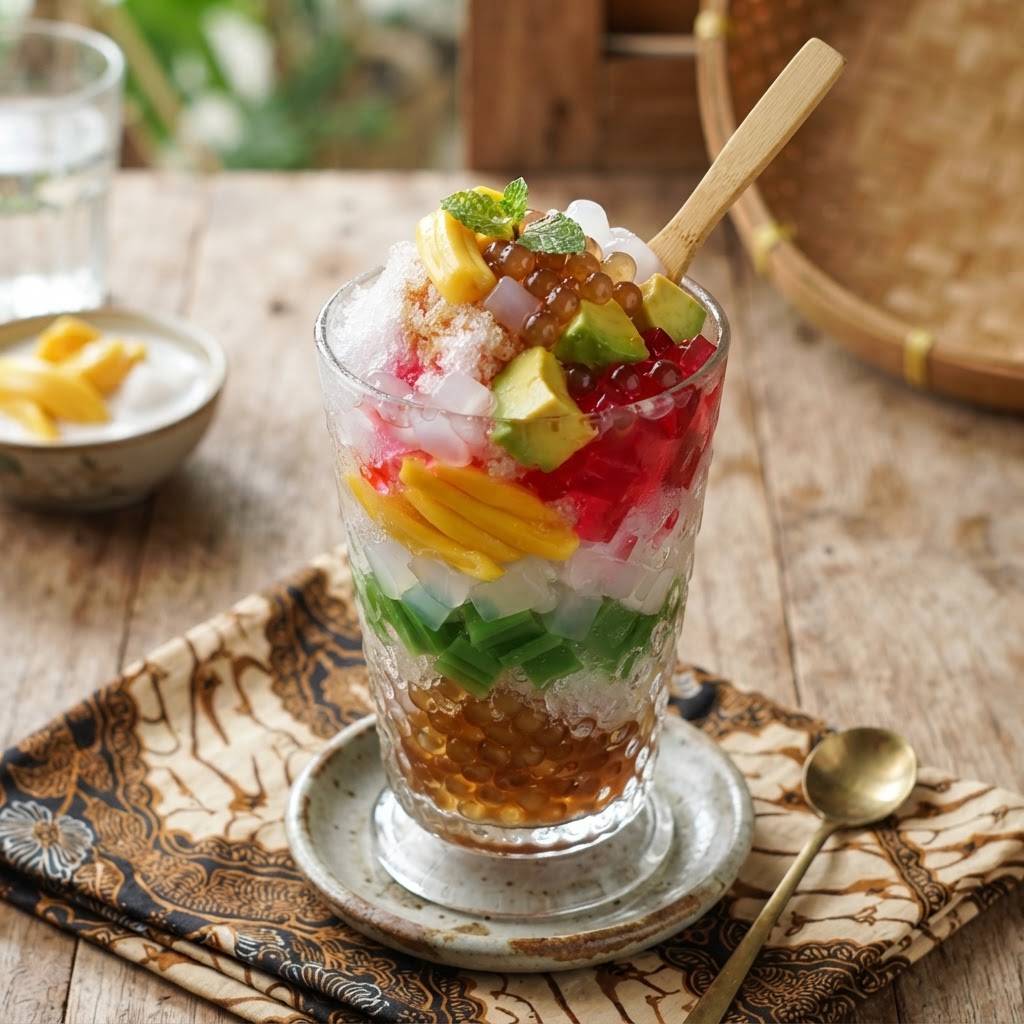 Photo de la recette Es Campur — dessert indonésienne maison