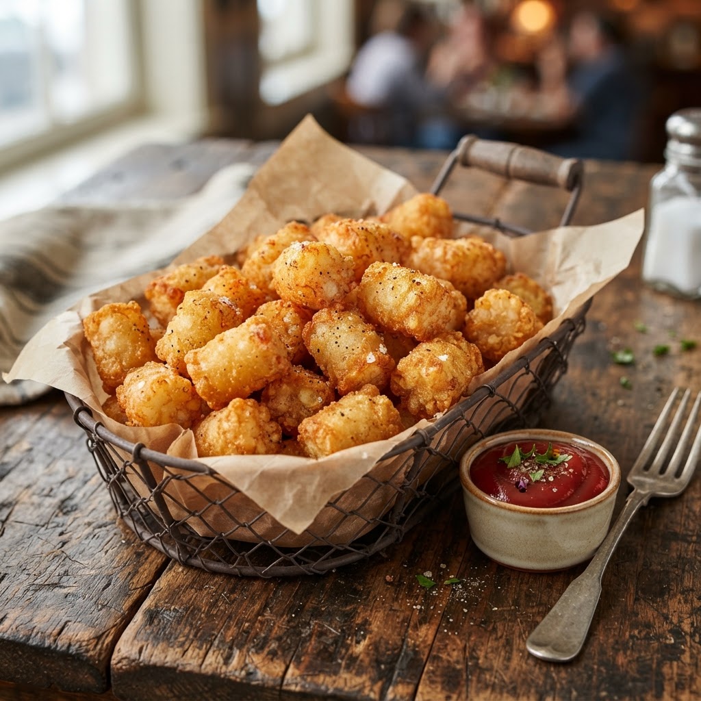 Photo de la recette Tater Tots — snack américaine maison
