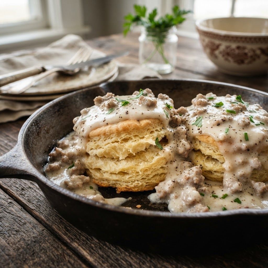 Biscuits and Gravy