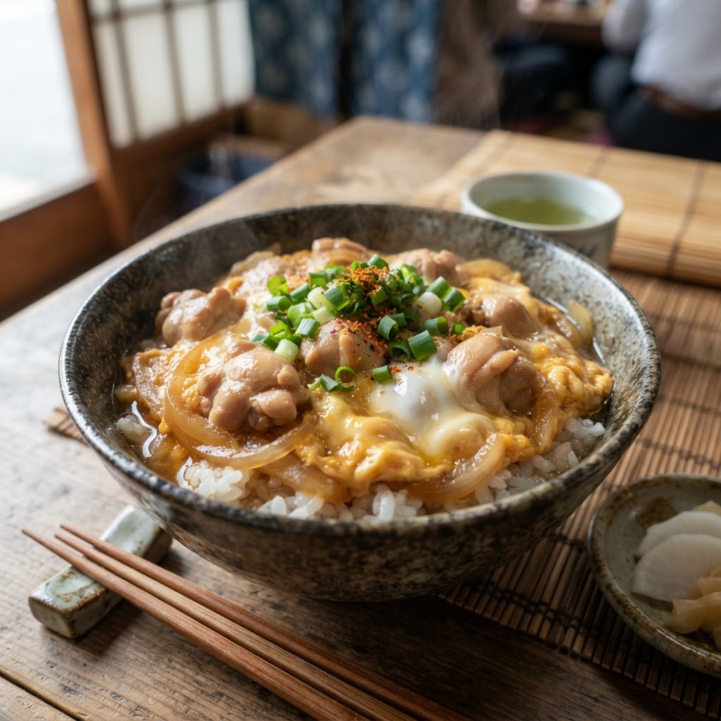 Photo de la recette Oyakodon — plat japonaise maison