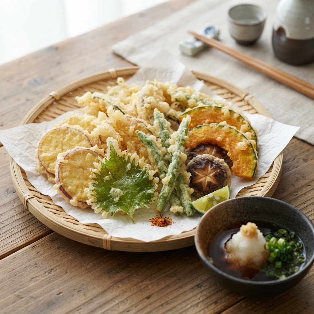 Photo de la recette Tempura de légumes — entrée japonaise maison