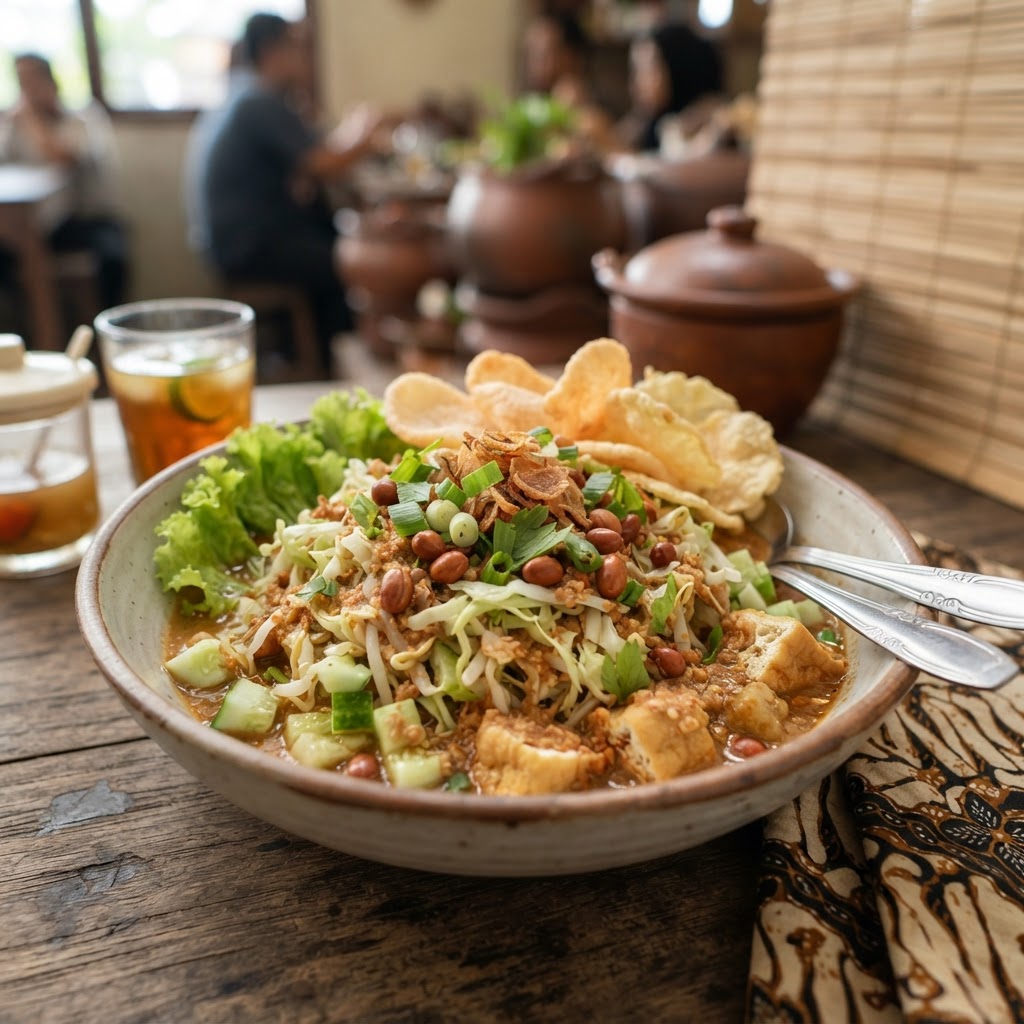 Photo de la recette Asinan Sayur — entrée indonésienne maison