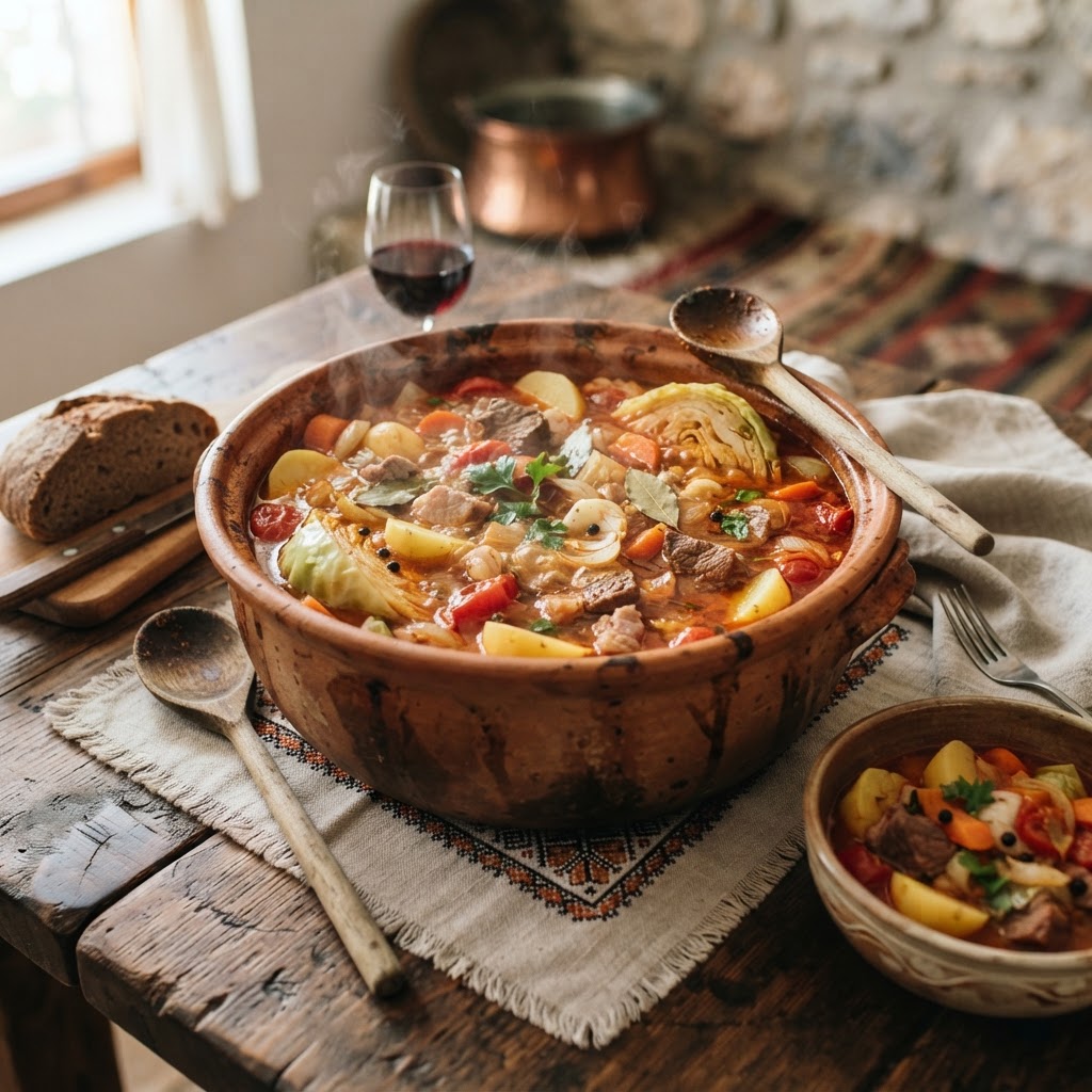 Photo de la recette Bosanski lonac (mijoté bosnien) — plat balkans maison