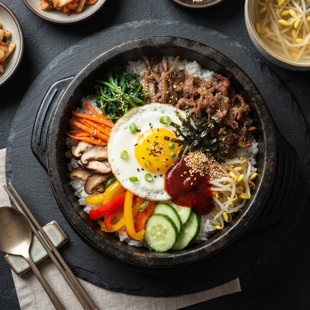 Photo de la recette Bibimbap coréen — plat coréenne maison