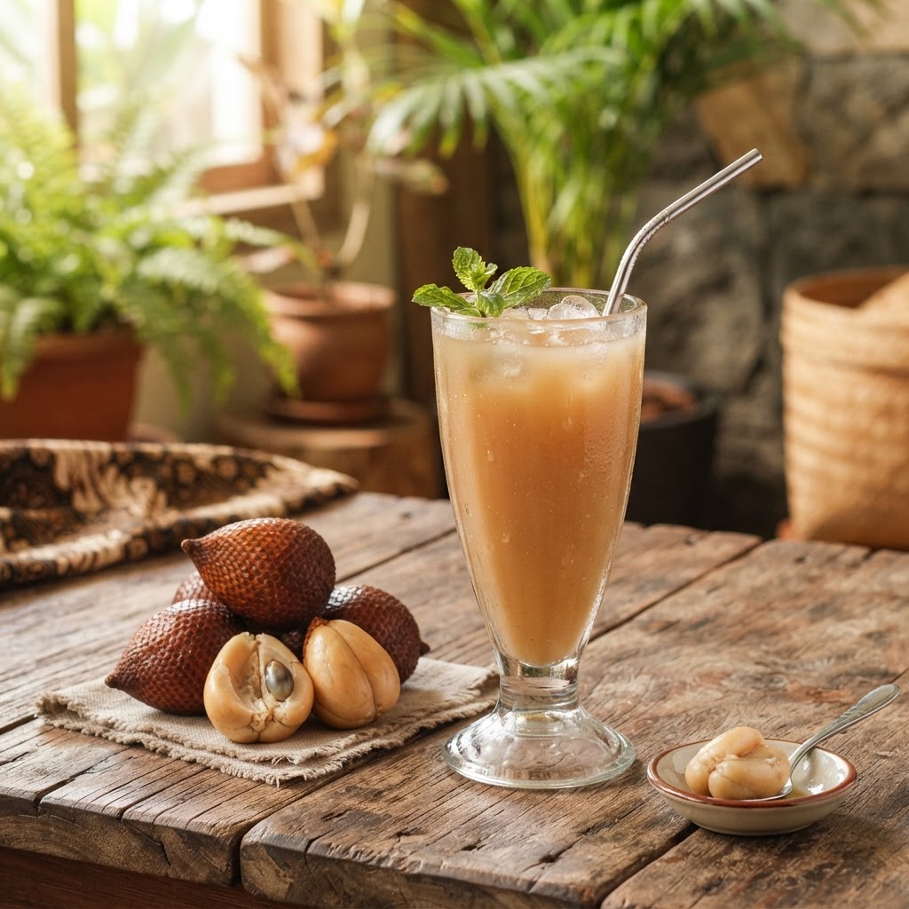Photo de la recette Jus Salak — boisson indonésienne maison