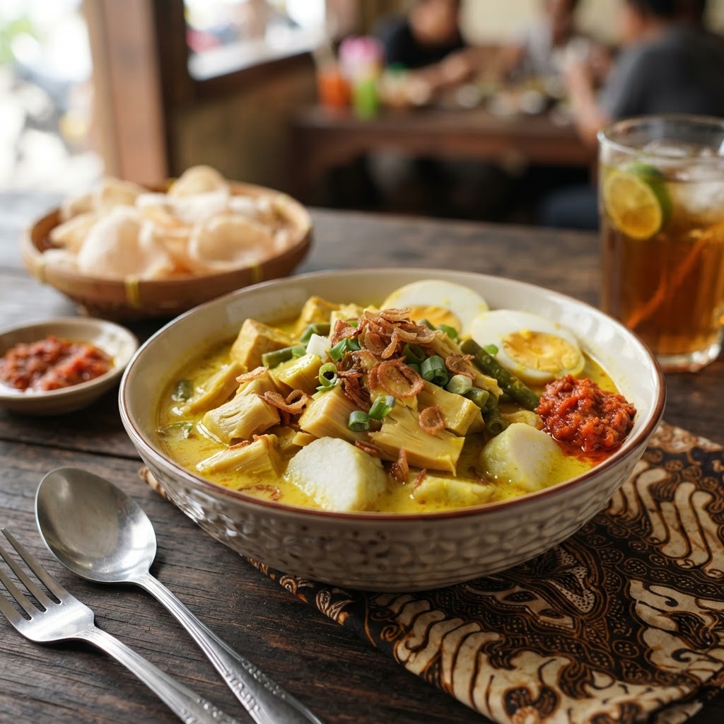 Photo de la recette Lontong Sayur — plat indonésienne maison