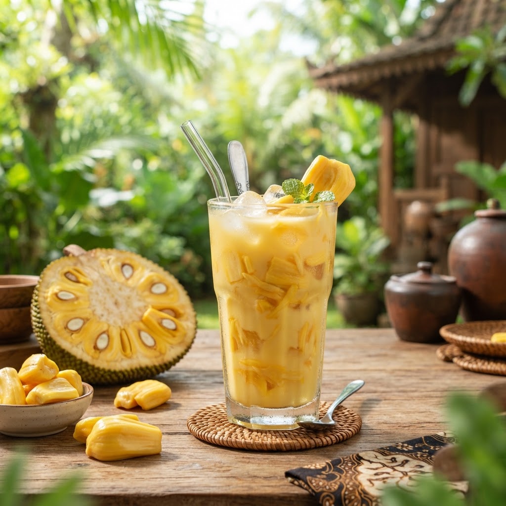 Photo de la recette Jus Nangka — boisson indonésienne maison