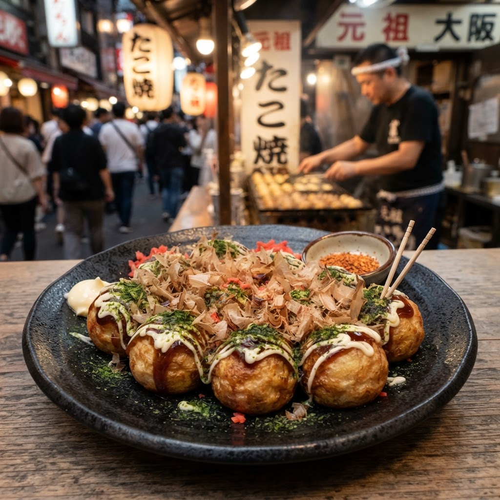 Photo de la recette Takoyaki — snack japonaise maison