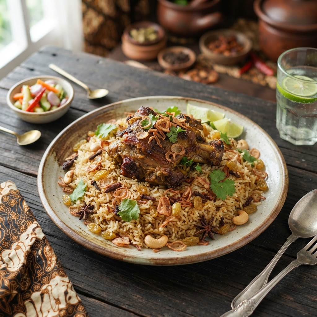Photo de la recette Nasi Kebuli — plat indonésienne maison