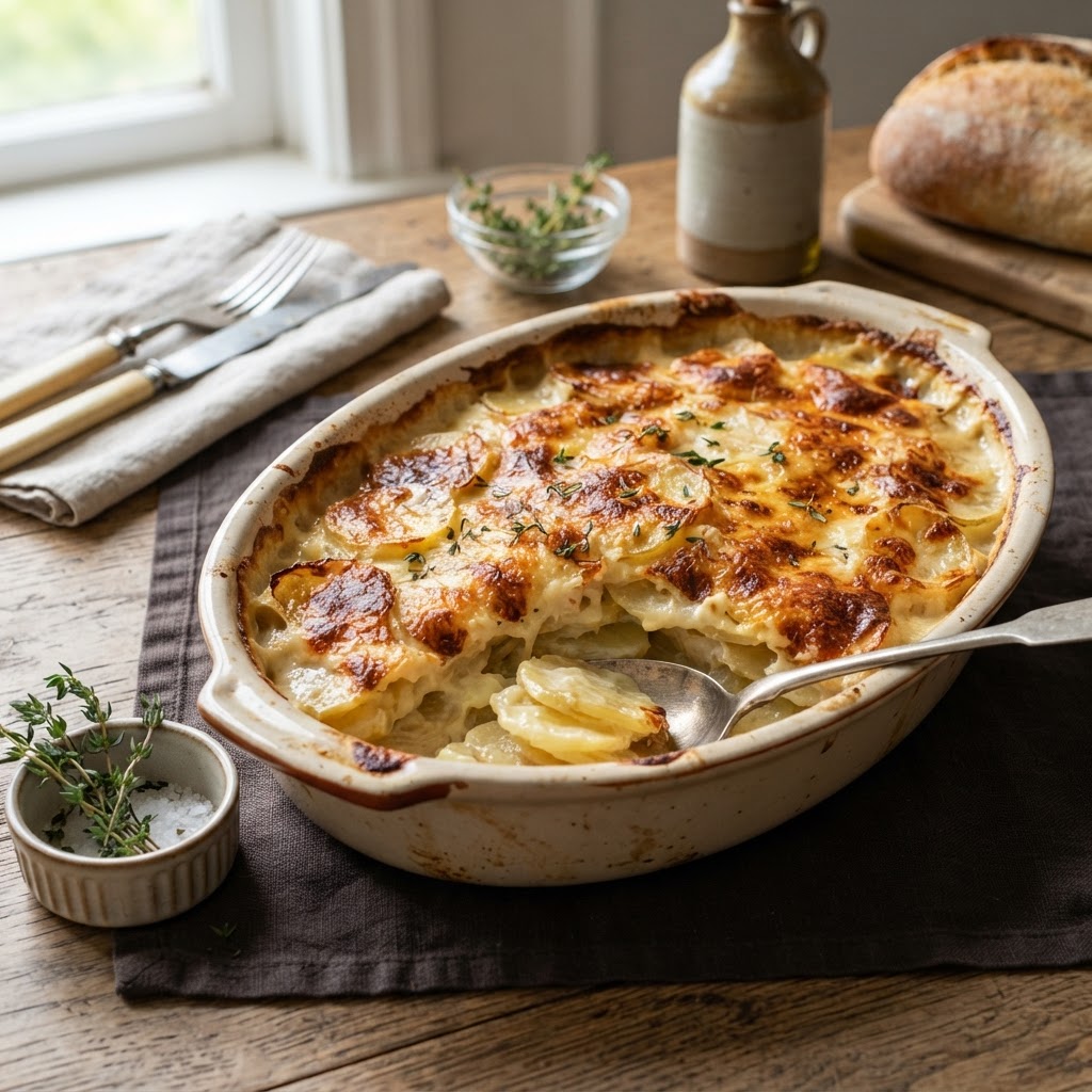 Photo de la recette Gratin dauphinois — plat française maison