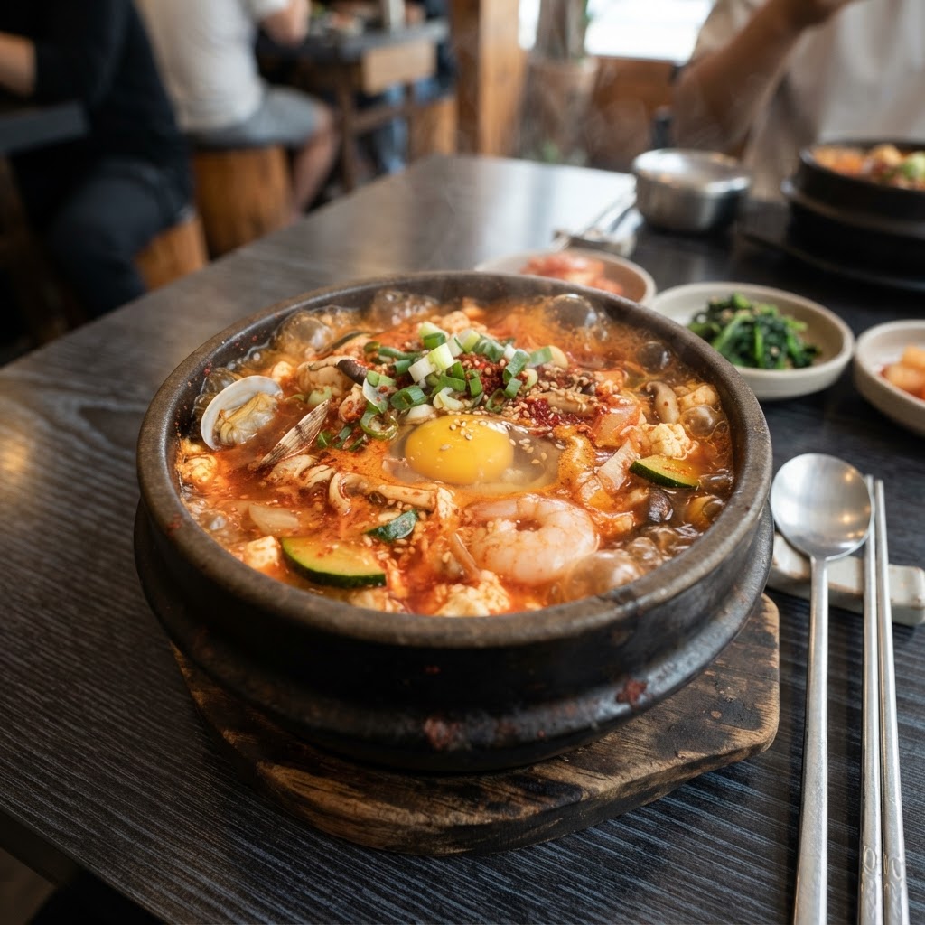 Photo de la recette Sundubu jjigae — plat coréenne maison