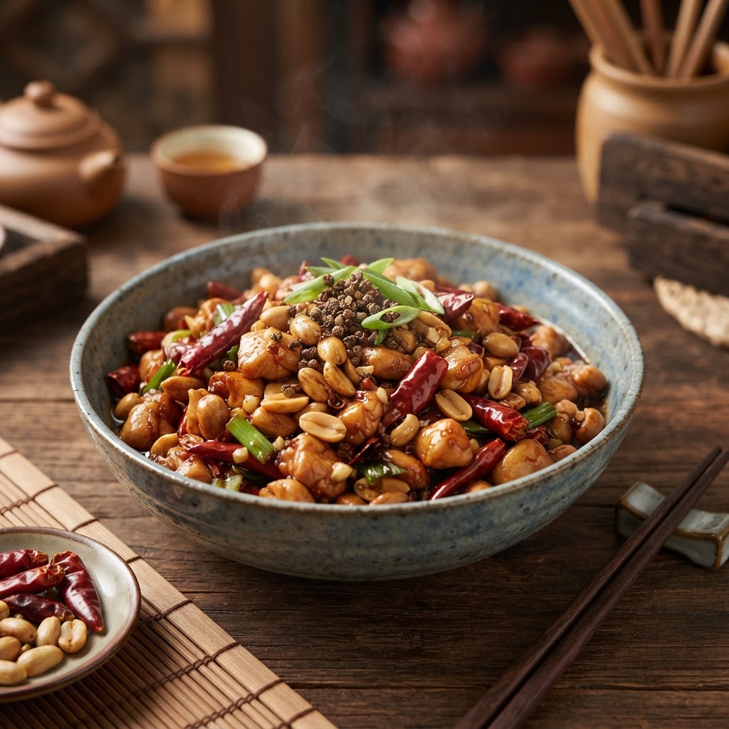 Photo de la recette Kung pao chicken — plat chinoise maison