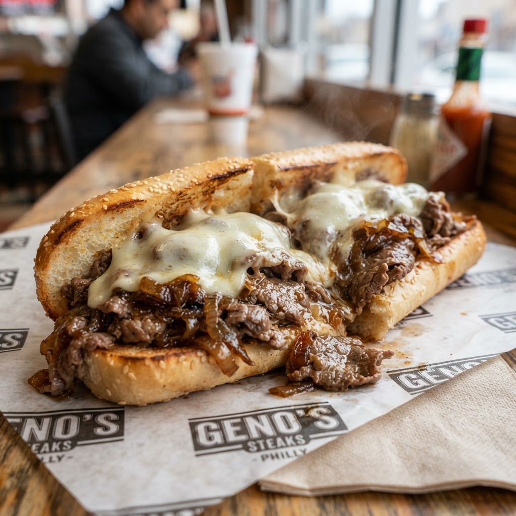 Photo de la recette Philly Cheesesteak — plat américaine maison