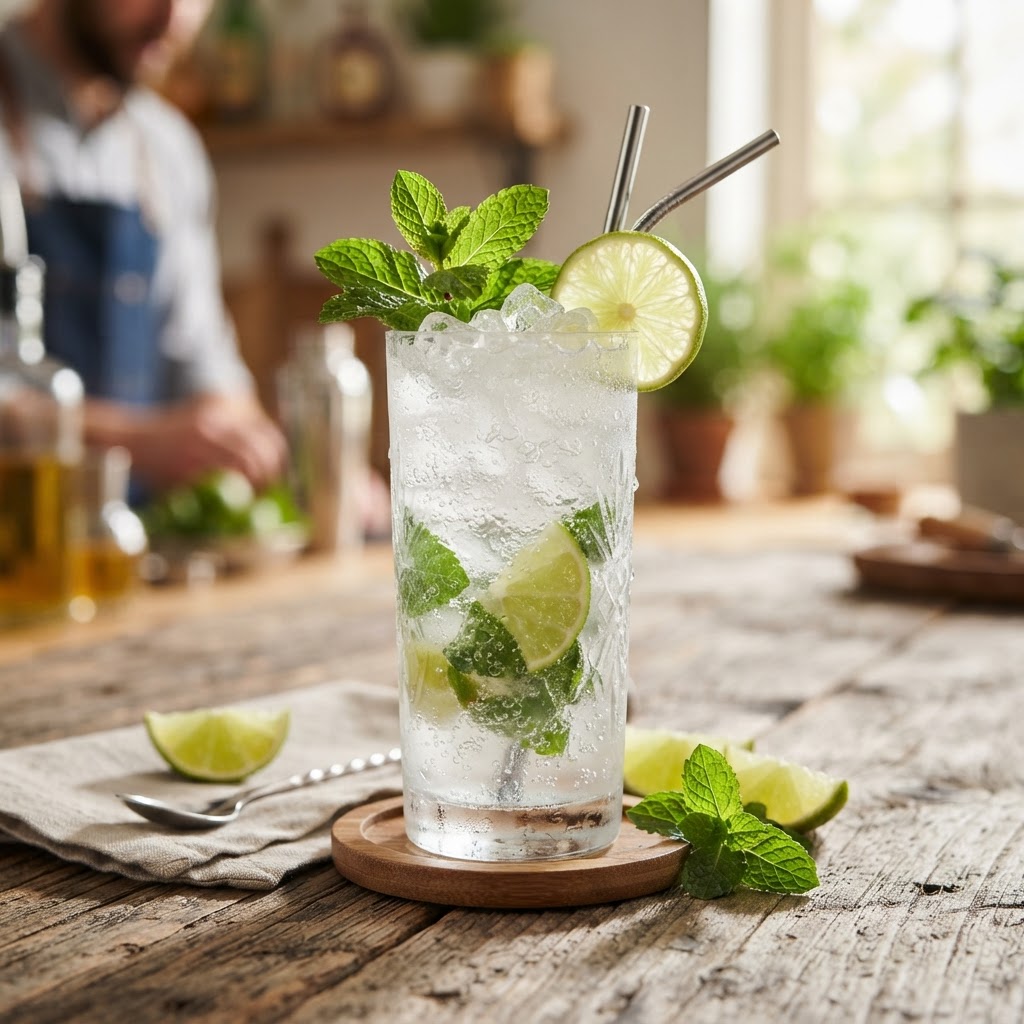 Photo de la recette Mojito sans alcool — boisson internationale maison