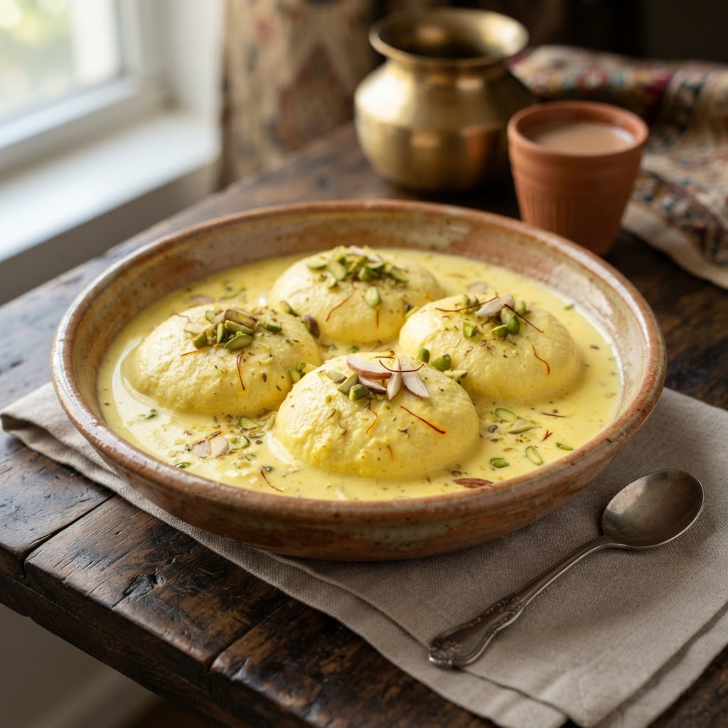 Photo de la recette Rasmalai — dessert indienne maison