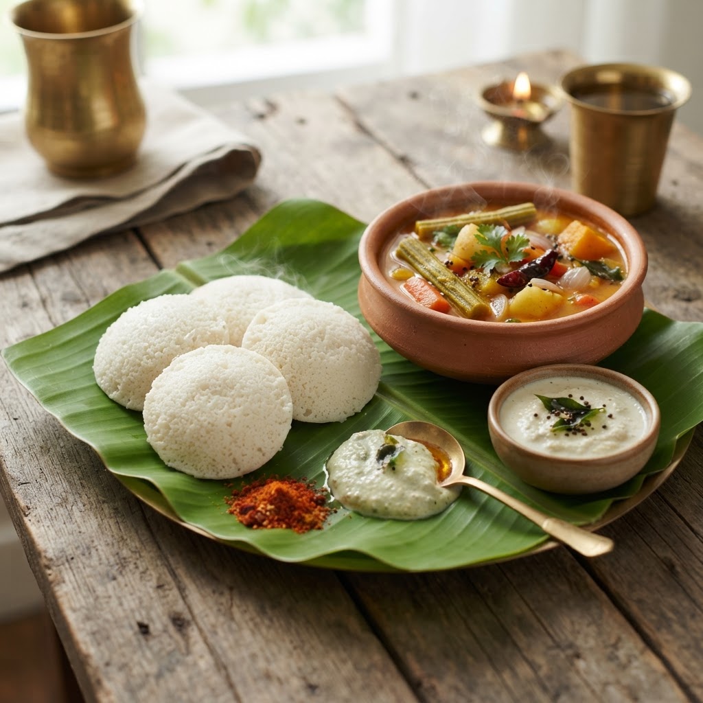 Photo de la recette Idli sambar — plat indienne maison