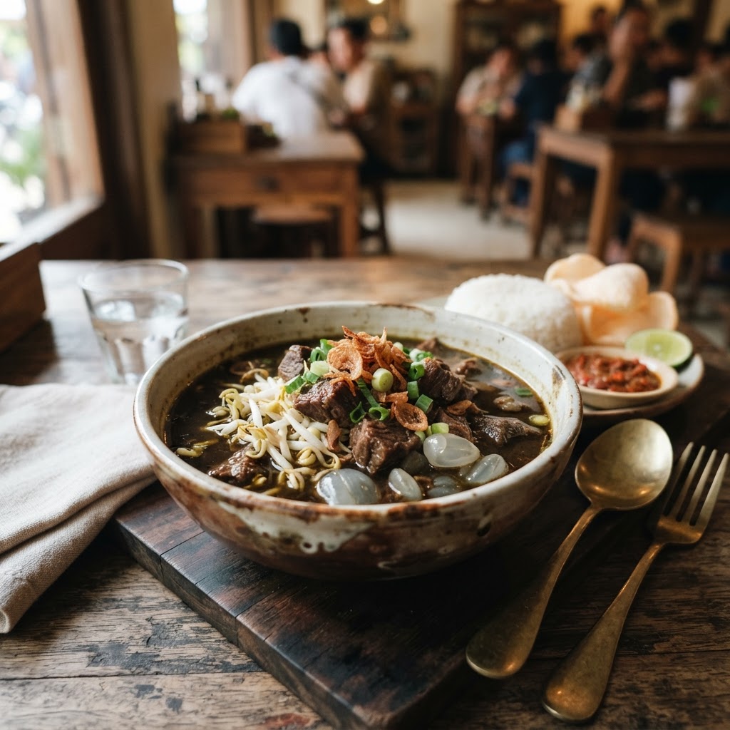 Photo de la recette Rawon — plat indonésienne maison
