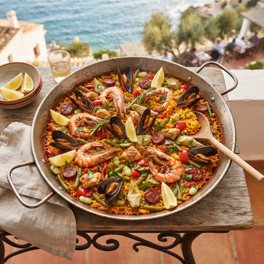 Paella valenciana
