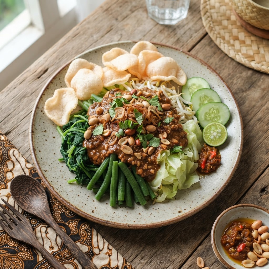 Photo de la recette Pecel — entrée indonésienne maison