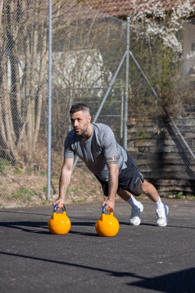 Kettlebell training