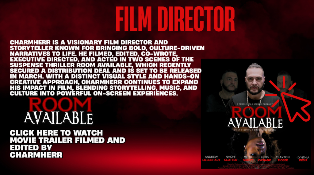 Room Available - Filmed and Directed by Charmherr
