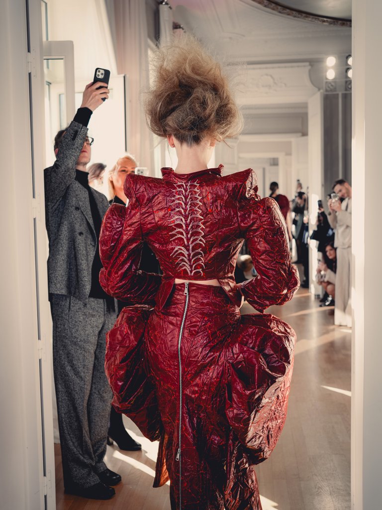 Red Couture Back
