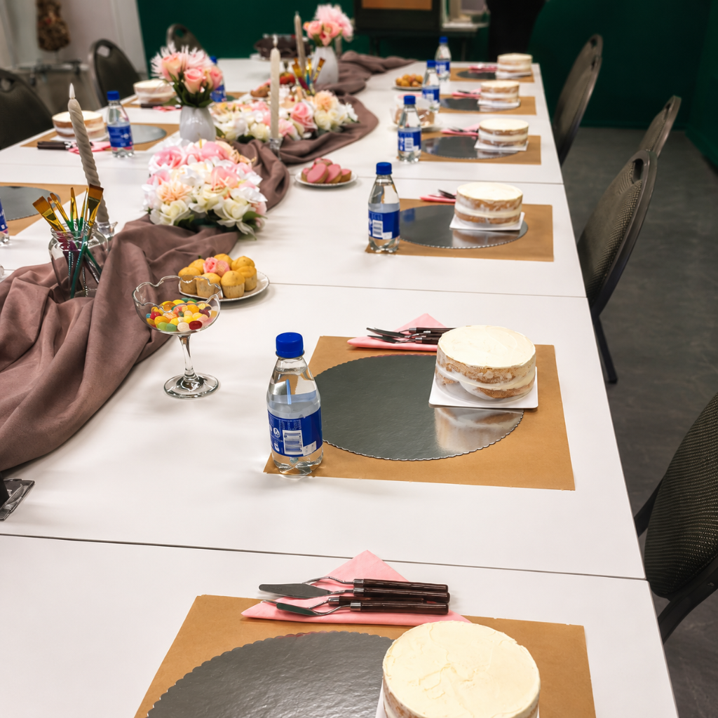 Bakworkshop met deelnemers