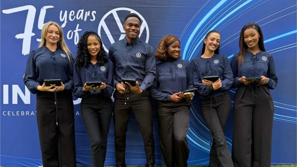 MRJ Promotions Volkswagen branded event team