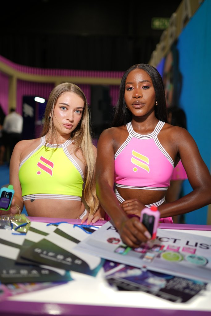 MRJ Promotions brand ambassadors representing a product at a promotional event