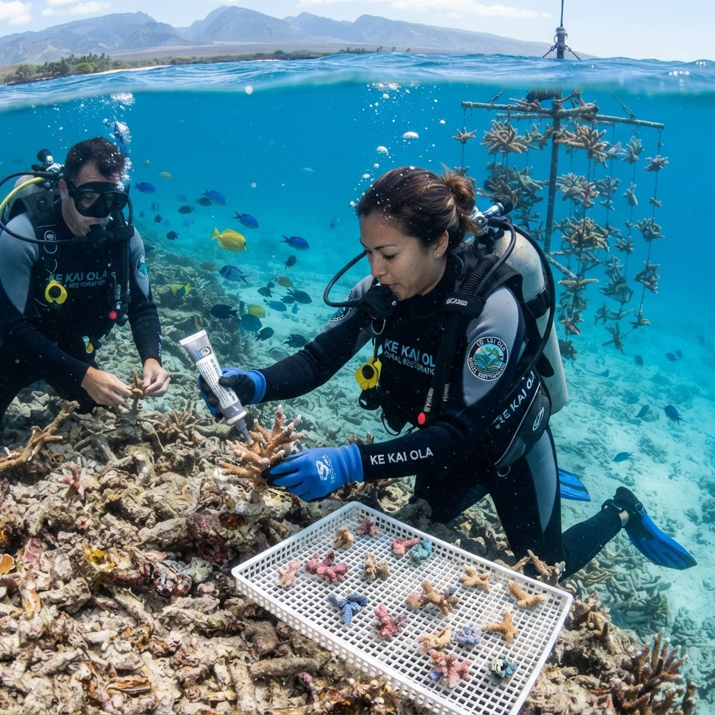 What Is Coral Restoration & Why Does It Matter in Hawai'i?