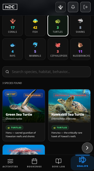 HDC App Screen