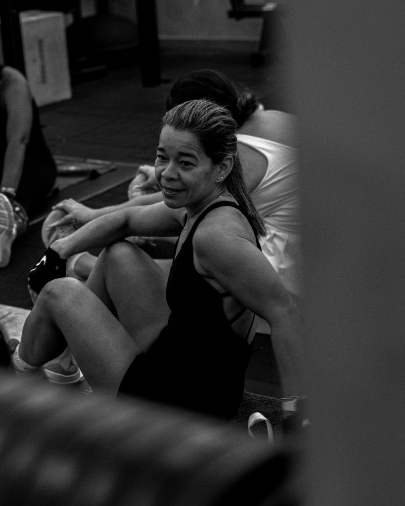 Mujer sonriendo