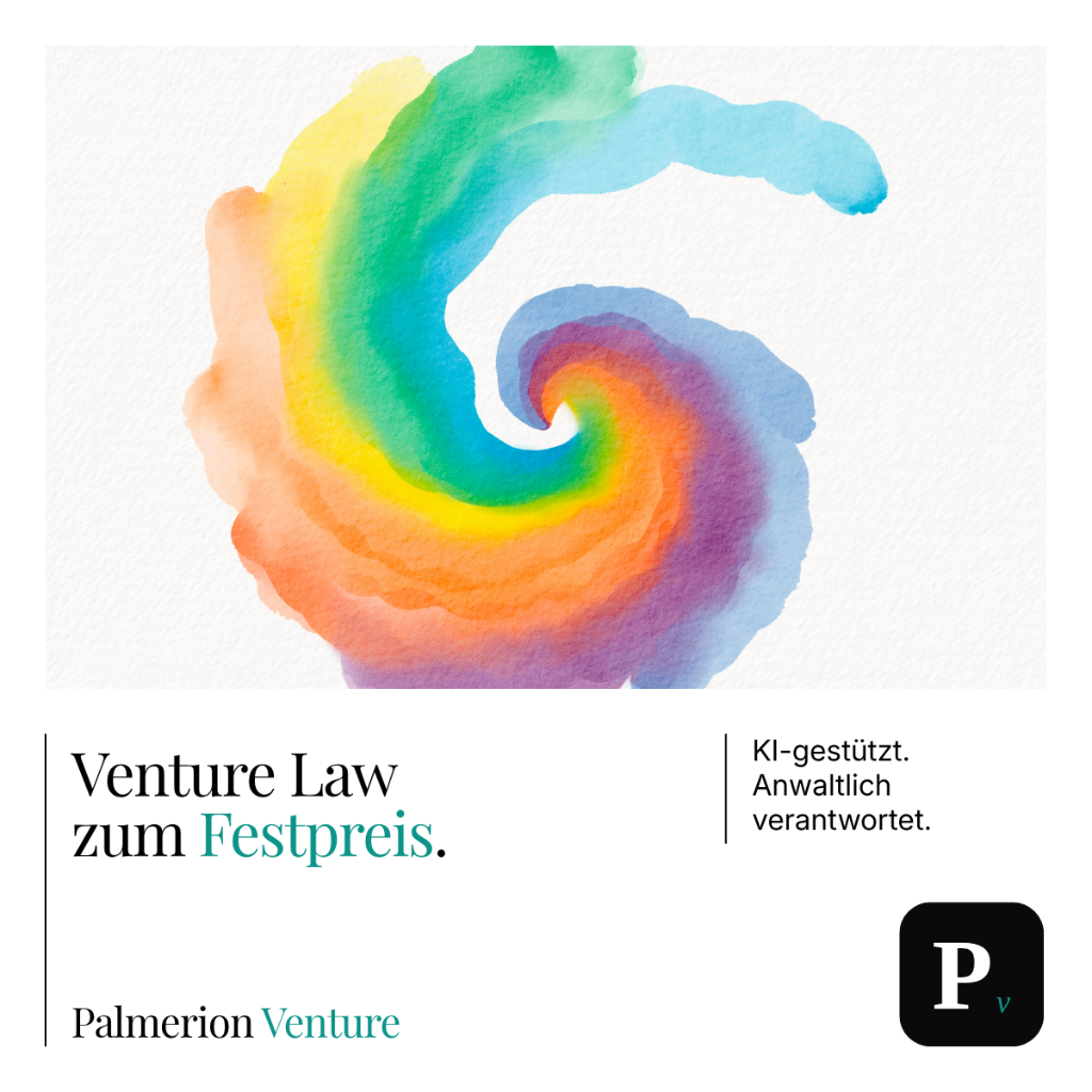Palmerion Venture - Venture Law zum Festpreis