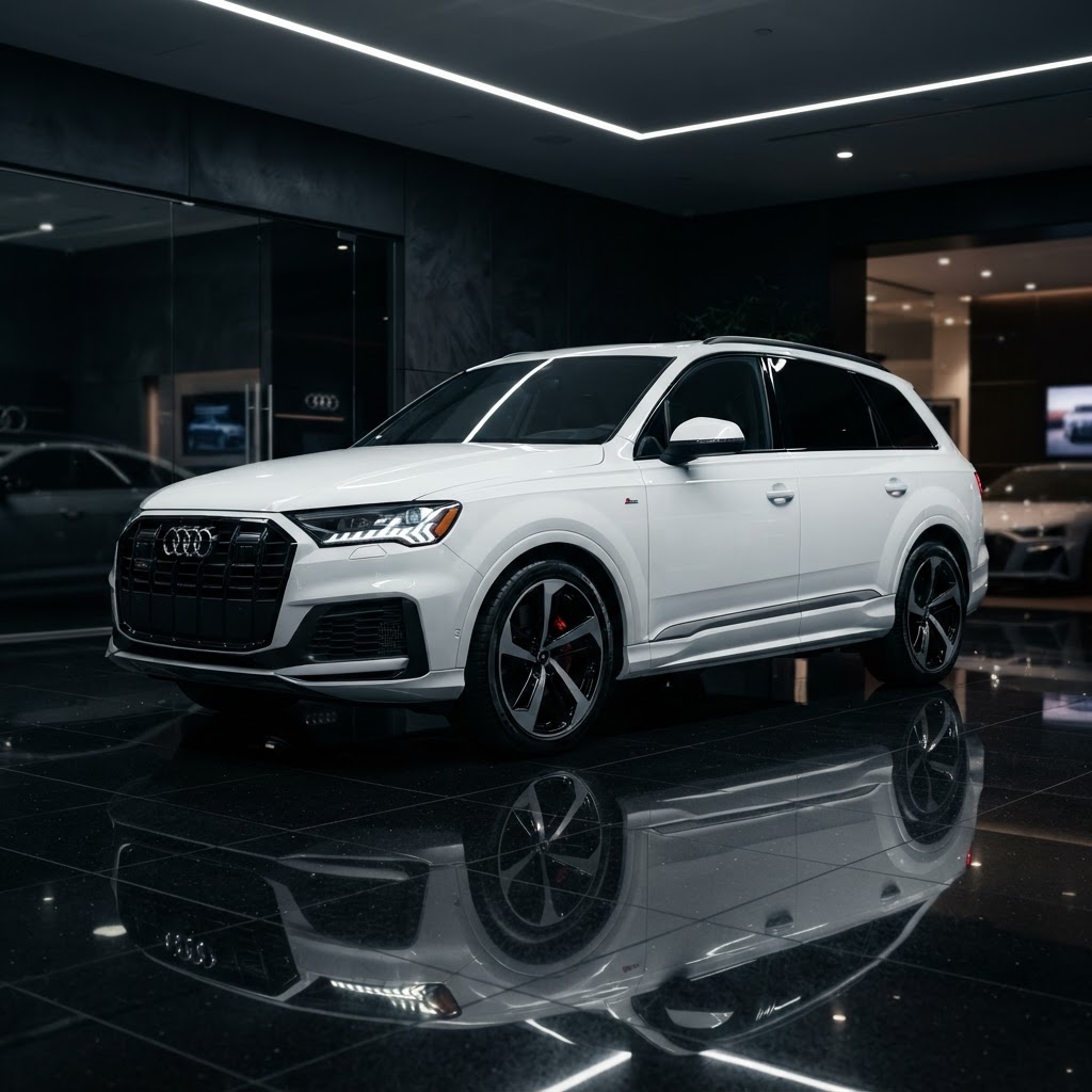 Audi Q7 disponibil pentru închiriere auto de lux în București