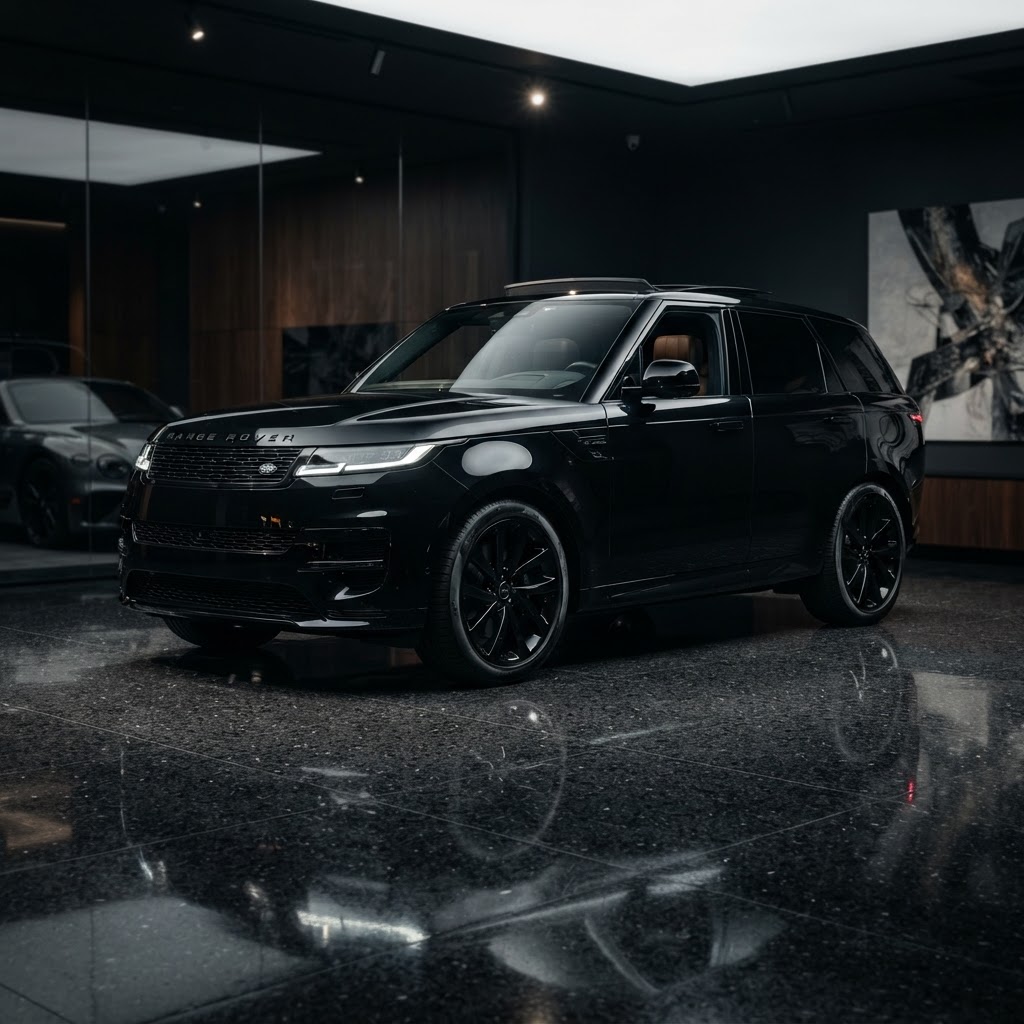 Land Rover Range Rover Sport disponibil pentru închiriere auto de lux în București