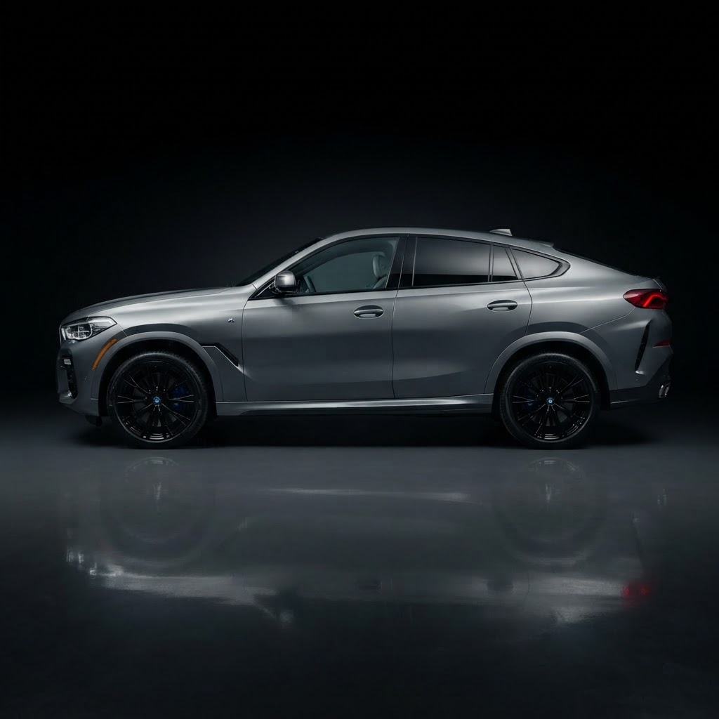 BMW X6 xDrive40i available for luxury car rental in Bucharest – view 4