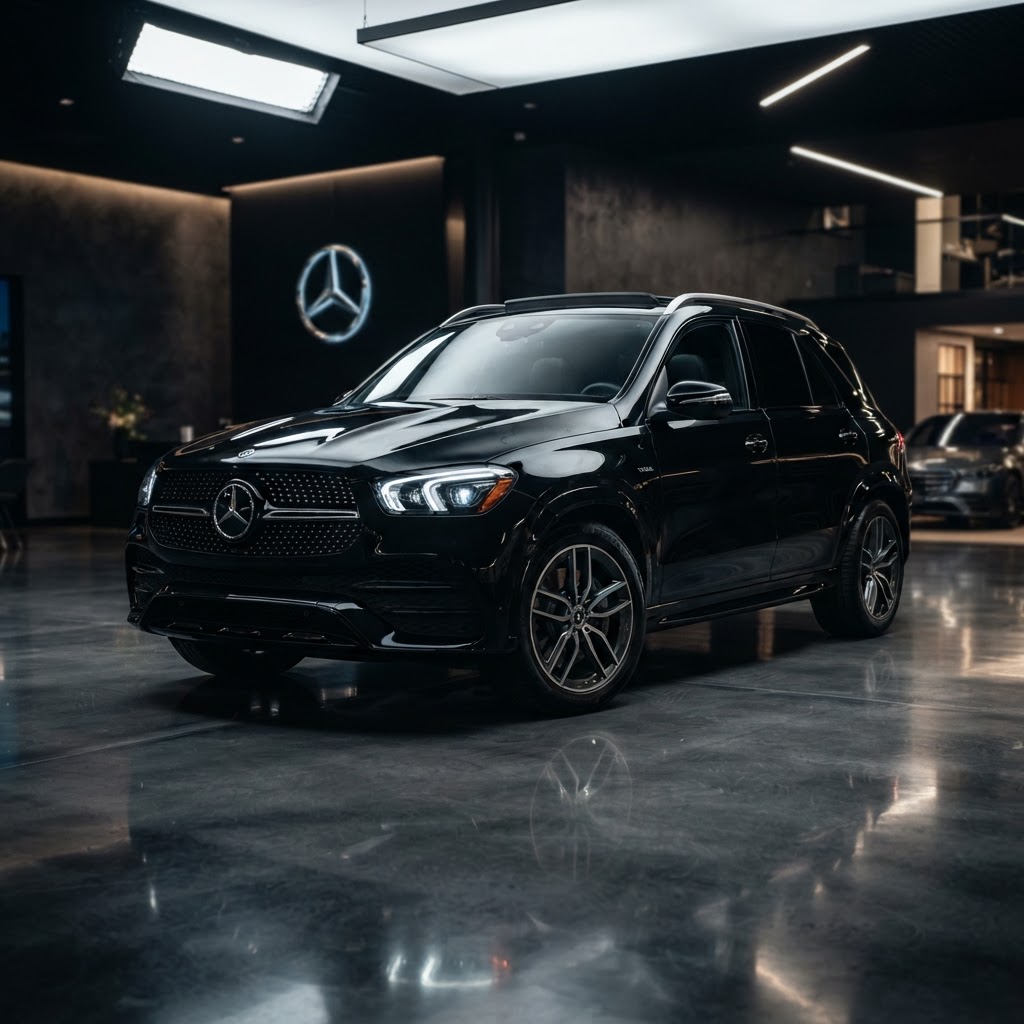Mercedes-Benz GLE 450 disponibil pentru închiriere auto de lux în București