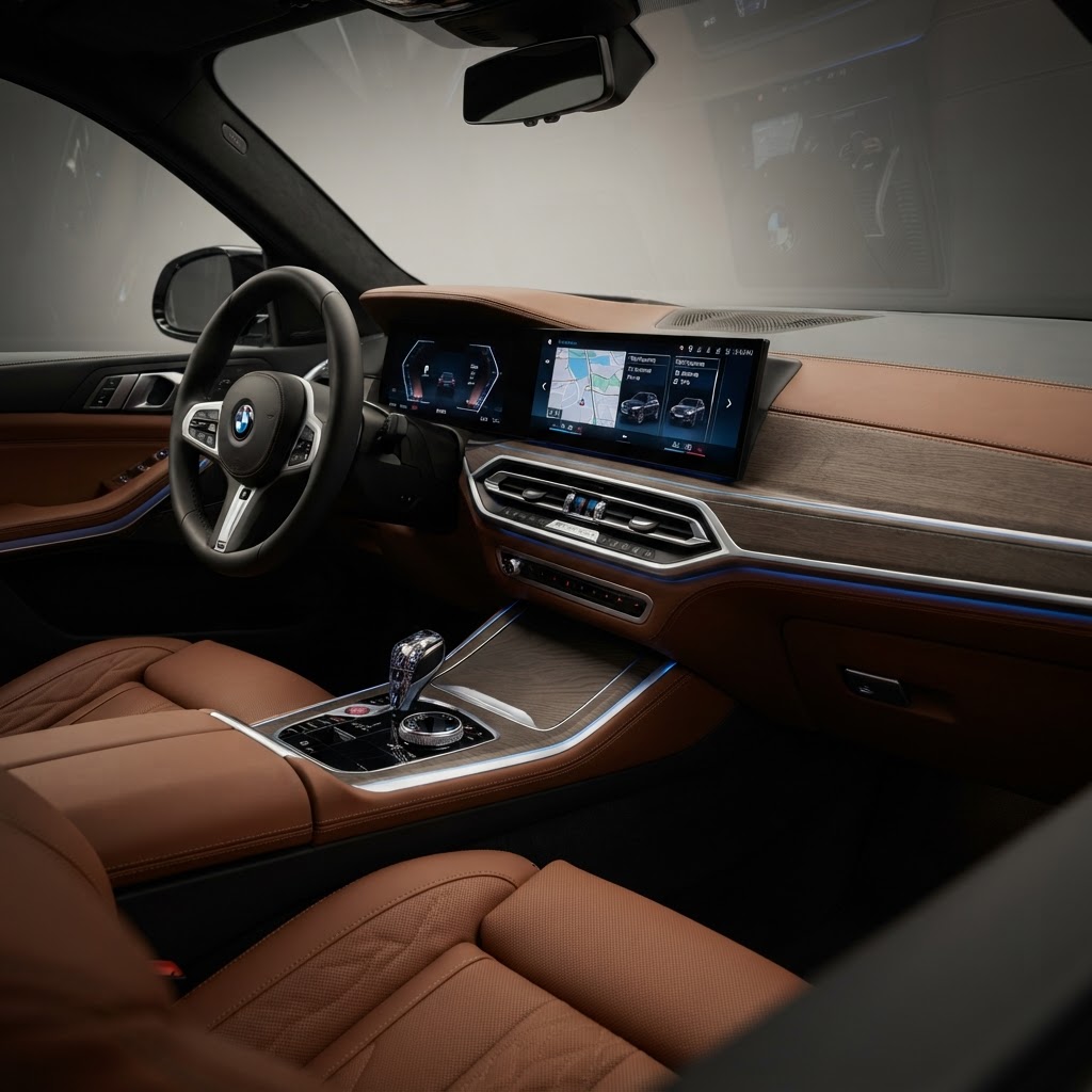 BMW X6 xDrive40i available for luxury car rental in Bucharest – view 3
