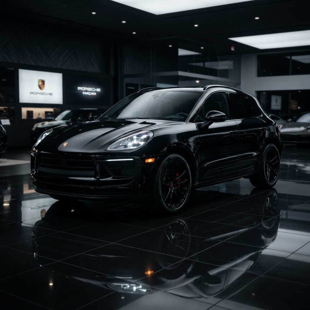 Porsche Macan disponibil pentru închiriere auto de lux în București