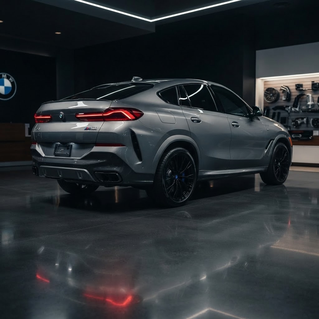 BMW X6 xDrive40i available for luxury car rental in Bucharest – view 2