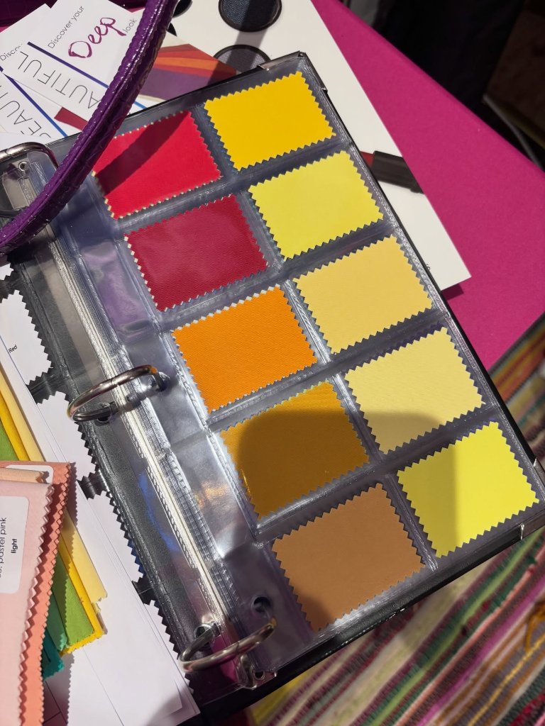 Colour session in action