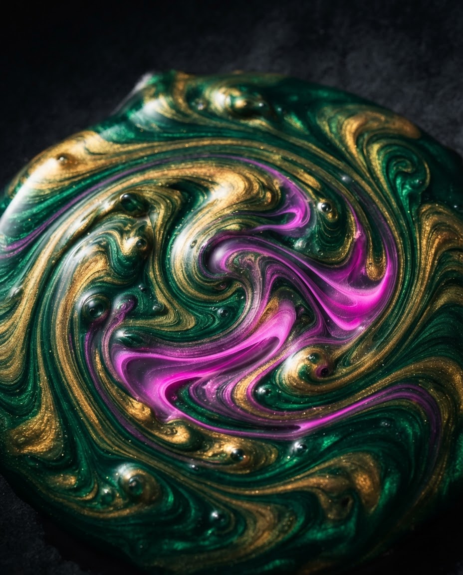 Liquid colour pigment macro