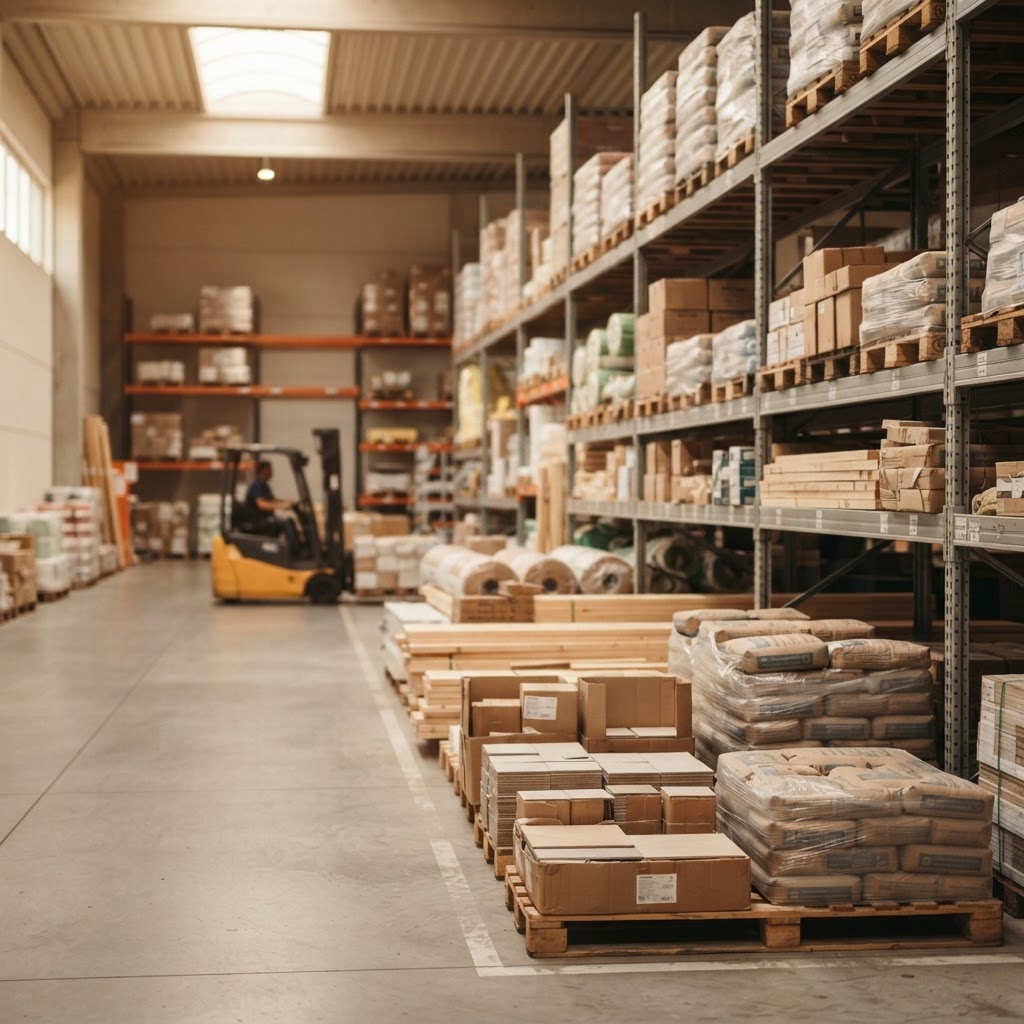 Almacén de materiales de construcción