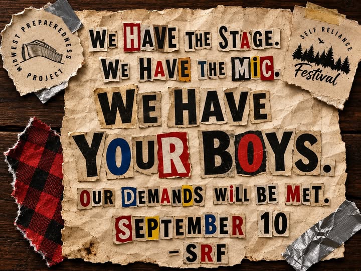 SRF Hostile Takeover ransom note