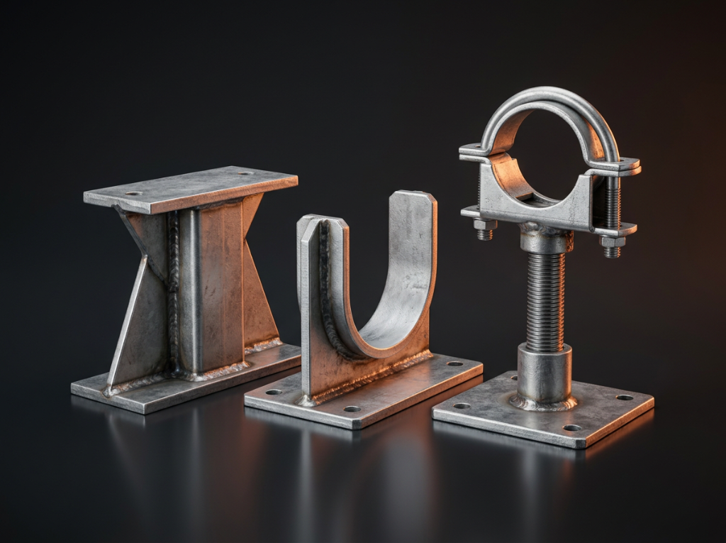 Pipe Supports, Stands & Clamps