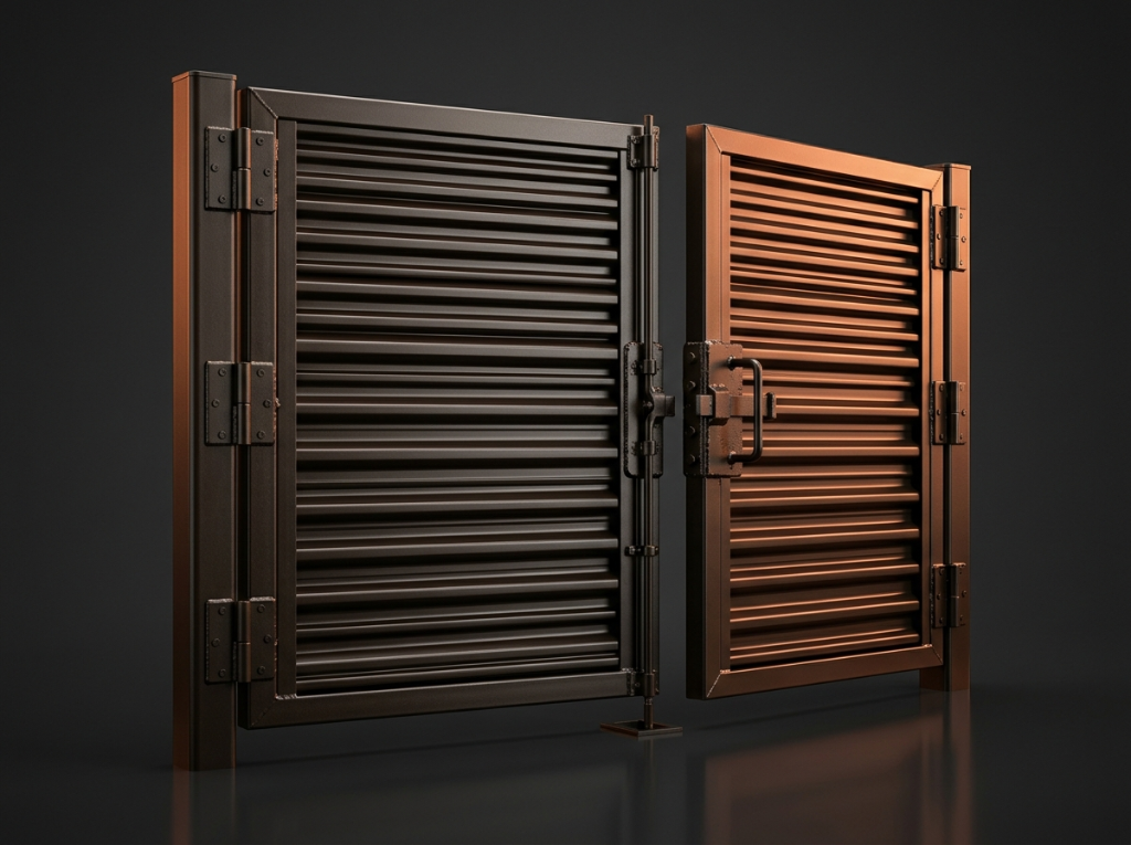 Trash Enclosure Gates