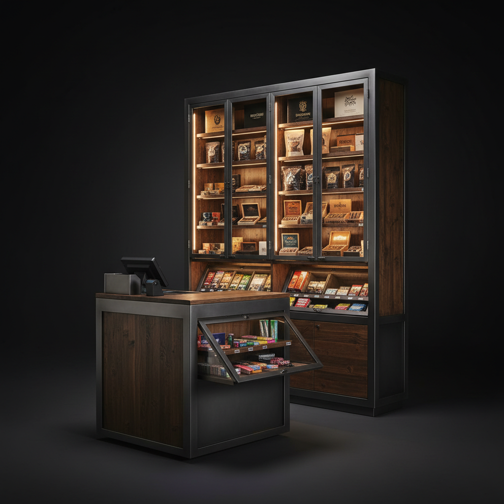 Tobacco Merchandising Fixtures