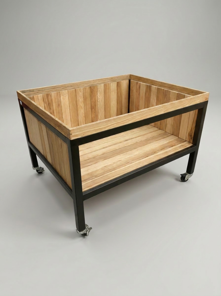 False Bottom Bin — High-Impact Merchandising Display