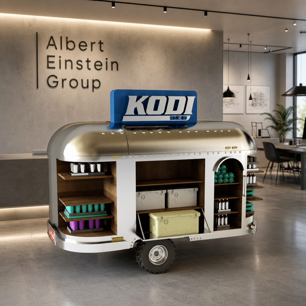 Custom Mobile Kiosk Display